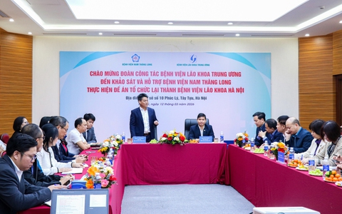 Bệnh viện Nam Thăng Long triển khai Đề án thành lập Bệnh viện Lão khoa Hà Nội