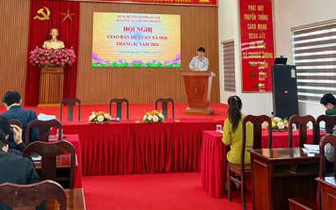 Xã Chương Dương tổ chức hội nghị giao ban dư luận xã hội tháng 02/2026