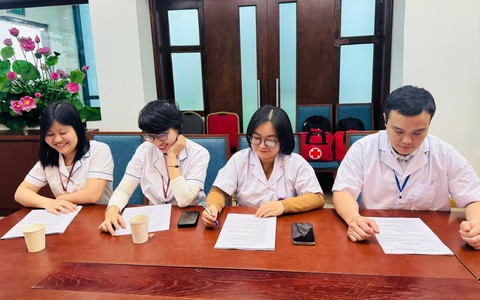 Trạm Y tế Phường Ô Chợ Dừa : Sẵn sàng các điều kiện y tế tốt nhất phục vụ bầu cử