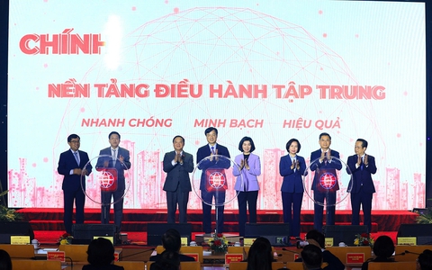 Hà Nội khai trương nền tảng điều hành tập trung 