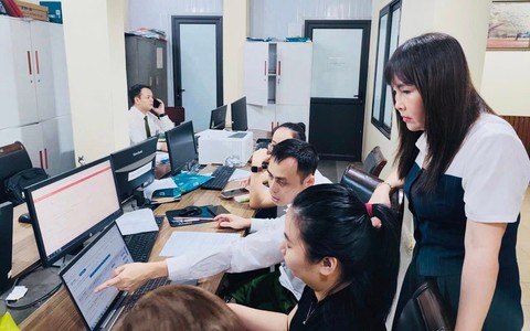 Trạm y tế xã Xuân Mai chuẩn hóa, làm sạch dữ liệu hồ sơ sức khỏe điện tử