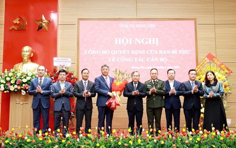 Phó Chủ tịch UBND Thành phố Hà Nội Nguyễn Mạnh Quyền được chỉ định làm Phó Bí thư Tỉnh ủy Hưng Yên