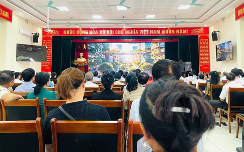 Xã Thiên Lộc tham dự Hội nghị trực tuyến lấy ý kiến đóng góp đối với Quy hoạch tổng thể Thủ đô tầm nhìn 100 năm