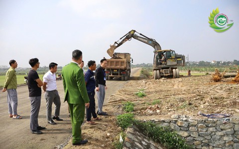 Phú Cát kiên quyết xử lý vi phạm đất đai, xây dựng trái phép tại thôn Đông Hạ