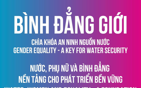 Chủ đề Ngày Nước Thế giới 2026: Nước và bình đẳng giới