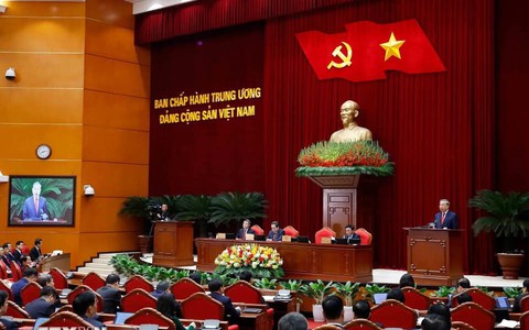 Khai mạc trọng thể Hội nghị lần thứ 2 Ban Chấp hành Trung ương Đảng khóa XIV