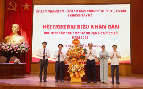 Phường Tây Hồ phát huy dân chủ, xây dựng đời sống văn hóa từ cơ sở
