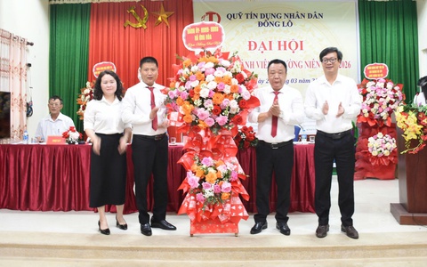 ĐẠI HỘI ĐẠI BIỂU THÀNH VIÊN THƯỜNG NIÊN QUỸ TÍN DỤNG NHÂN DÂN ĐÔNG LỖ NĂM 2026.