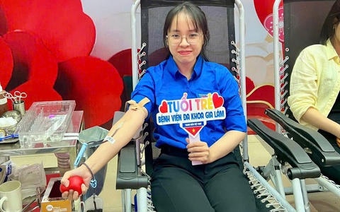 Bệnh viện đa khoa Gia Lâm hưởng ứng Tháng Thanh niên: Lan tỏa yêu thương từ những giọt máu hồng
