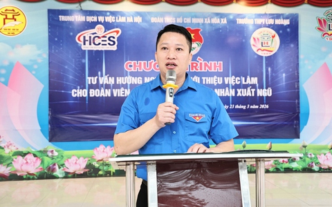 ĐOÀN THANH NIÊN XÃ HOÀ XÁ ĐỒNG HÀNH CÙNG THANH NIÊN TRONG CHƯƠNG TRÌNH TƯ VẤN HƯỚNG NGHIỆP NĂM 2026
