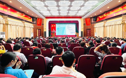 Phường Từ Liêm tham dự hội nghị quán triệt Nghị quyết số 02-NQ/TW của Bộ Chính trị về phát triển Thủ đô trong kỷ nguyên mới