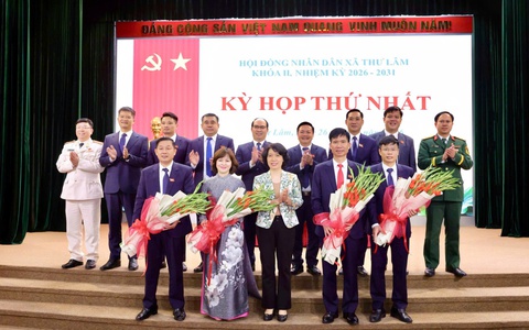 HĐND xã Thư Lâm tổ chức Kỳ họp thứ Nhất khóa II, nhiệm kỳ 2026–2031