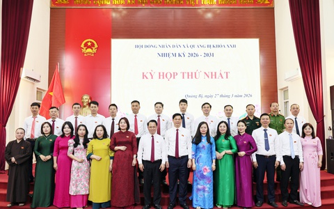 Kỳ họp thứ Nhất – HĐNĐ xã Quảng Bị khóa XXII nhiệm kỳ 2026-2031