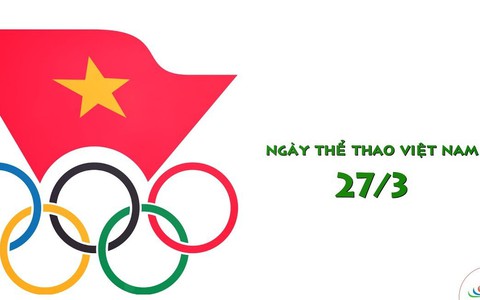 80 năm ngày truyền thống ngành thể dục thể thao (27/3/1946 – 27/3/2026): Khơi dậy sức mạnh toàn dân vì một Việt Nam khỏe mạnh, phát triển.