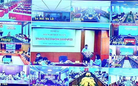 Xã Đại Thanh tham gia hội nghị tập huấn điều tra cơ sở hành chính, sự nghiệp năm 2026