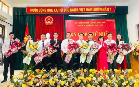 Kỳ họp thứ nhất HĐND xã Phúc Lộc khóa II, nhiệm kỳ 2026-2031