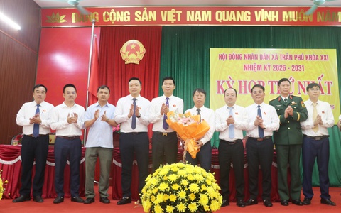 HĐND xã Trần Phú khóa XXI, nhiệm kỳ 2026 – 2031 tổ chức Kỳ họp thứ nhất