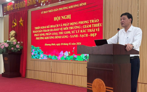 Khương Đình: Lan tỏa phong trào toàn dân tham gia bảo vệ môi trường