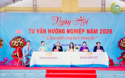 Ngày hội tư vấn hướng nghiệp năm 2026 tại Trường Trung cấp Ngoại thương