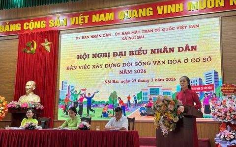 Xã Nội Bài đẩy mạnh xây dựng đời sống văn hóa từ cơ sở