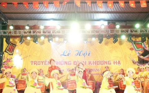 Khương Đình: Khai mạc lễ hội truyền thống đình Khương Hạ 2026