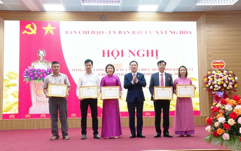 ỨNG HOÀ TỔNG KẾT CÔNG TÁC BẦU CỬ QUỐC HỘI KHÓA XVI VÀ ĐẠI BIỂU HĐND CÁC CẤP, NHIỆM KỲ 2026 – 2031.
