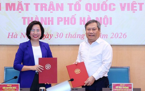 Chuyển giao 18 hội do Đảng, Nhà nước giao nhiệm vụ về Ủy ban MTTQ Việt Nam thành phố Hà Nội