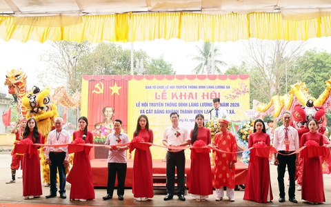 Khai mạc Lễ hội truyền thống và khánh thành tu bổ Đình làng Lương Xá năm 2026