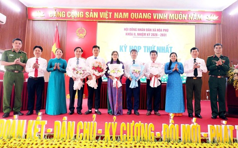 Khai mạc Kỳ họp thứ Nhất – HĐNĐ xã Hòa Phú khóa II nhiệm kỳ 2026-2031