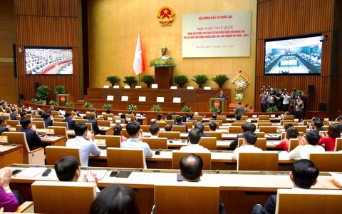 Xã Phú Nghĩa dự hội nghị trực tuyến toàn quốc tổng kết công tác bầu cử đại biểu Quốc hội khóa XVI và đại biểu HĐND các cấp nhiệm kỳ 2026-2031