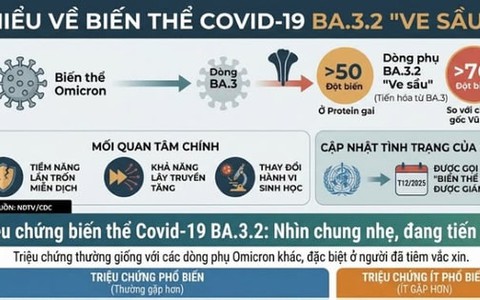 Hà Nội khuyến cáo người dân không hoang mang với biến thể COVID-19 mới BA.3.2