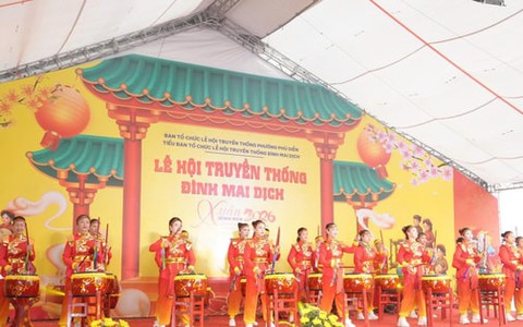 Khai mạc Lễ hội truyền thống Đình Mai Dịch năm 2026