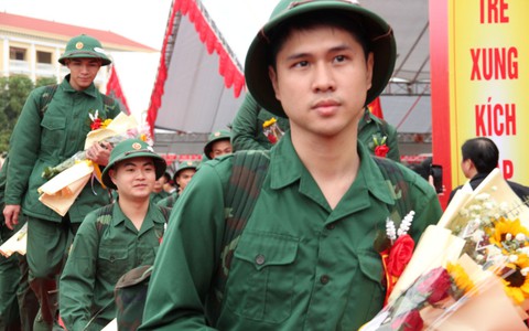 Tự hào tuổi trẻ Hòa Lạc: 100% tân binh viết đơn tình nguyện lên đường nhập ngũ