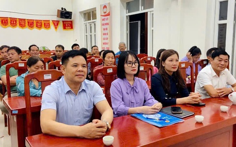 Đảng ủy xã Phúc Thọ dự sinh hoạt chính trị tháng 3/2026