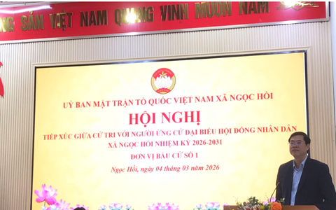 SÔI NỔI, DÂN CHỦ HỘI NGHỊ TIẾP XÚC CỬ TRI VẬN ĐỘNG BẦU CỬ ĐẠI BIỂU HĐND XÃ NGỌC HỒI NHIỆM KỲ 2026 –2031 TẠI 5 ĐƠN VỊ BẦU CỬ