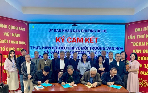 Phường Bồ Đề triển khai kế hoạch quản lý và tổ chức lễ hội trên địa bàn phường năm 2026. 