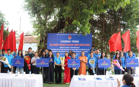 Đoàn xã Phú Xuyên ra quân Tháng Thanh niên năm 2026