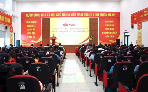 Phường Tây Tựu tổng kết cuộc bầu cử đại biểu Quốc hội khóa XVI và đại biểu HĐND các cấp nhiệm kỳ 2026-2031.