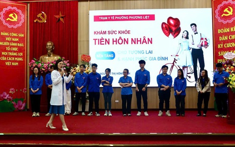 Ngành y tế Hà Nội phổ biến, tuyên truyền Luật Dân số