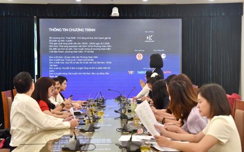 Họp triển khai livestream truyền thông chính sách thuế trên nền tảng số