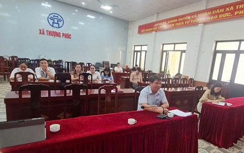 Thượng Phúc dự Hội nghị trực tuyến công bố Chỉ số Cải cách hành chính năm 2025