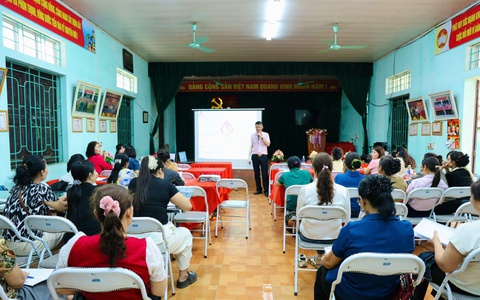 Tin truyền hình: Hội nghị tập huấn nghiệp vụ tín dụng chính sách cho Tổ tiết kiệm và vay vốn Ngân hàng Chính sách xã hội trên địa bàn xã Phú Nghĩa