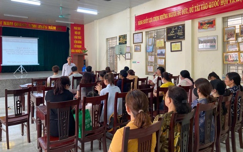 Trạm Y tế xã Phú Nghĩa tổ chức tập huấn kiến thức an toàn thực phẩm năm 2026