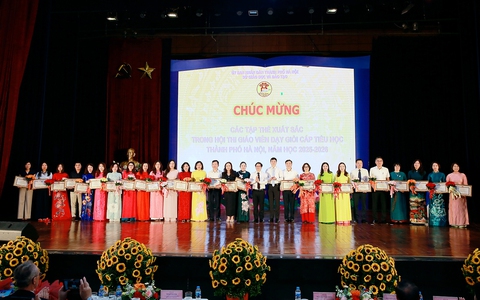 Phường Thanh Xuân đạt thành tích xuất sắc tại Hội thi Giáo viên dạy giỏi cấp Tiểu học thành phố Hà Nội, năm học 2025-2026