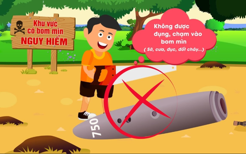 Triển khai cuộc thi trực tuyến “Nâng cao nhận thức phòng tránh tai nạn bom mìn, vật nổ sau chiến tranh ở Việt Nam”
