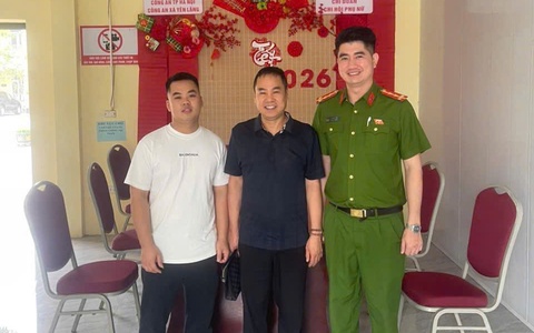 Công an xã Yên Lãng kịp thời hỗ trợ người dân tìm lại tài sản