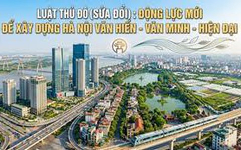 Tài liệu thông tin, tuyên truyền về công tác xây dựng dự án Luật Thủ đô (sửa đổi)