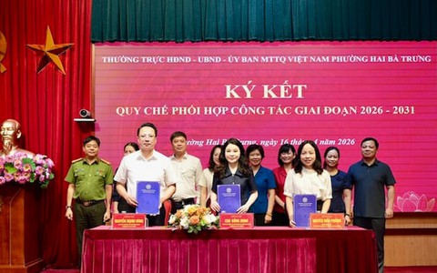 Phường Hai Bà Trưng đẩy mạnh phối hợp phát triển kinh tế - xã hội