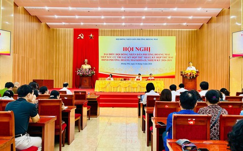 Phường Hoàng Mai ưu tiên dự án trọng điểm và xử lý kiến nghị dân sinh