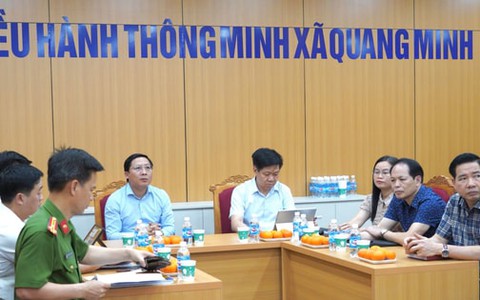 Xã Quang Minh tăng tốc chuyển đổi số: Hệ thống camera giám sát an ninh phát huy hiệu quả